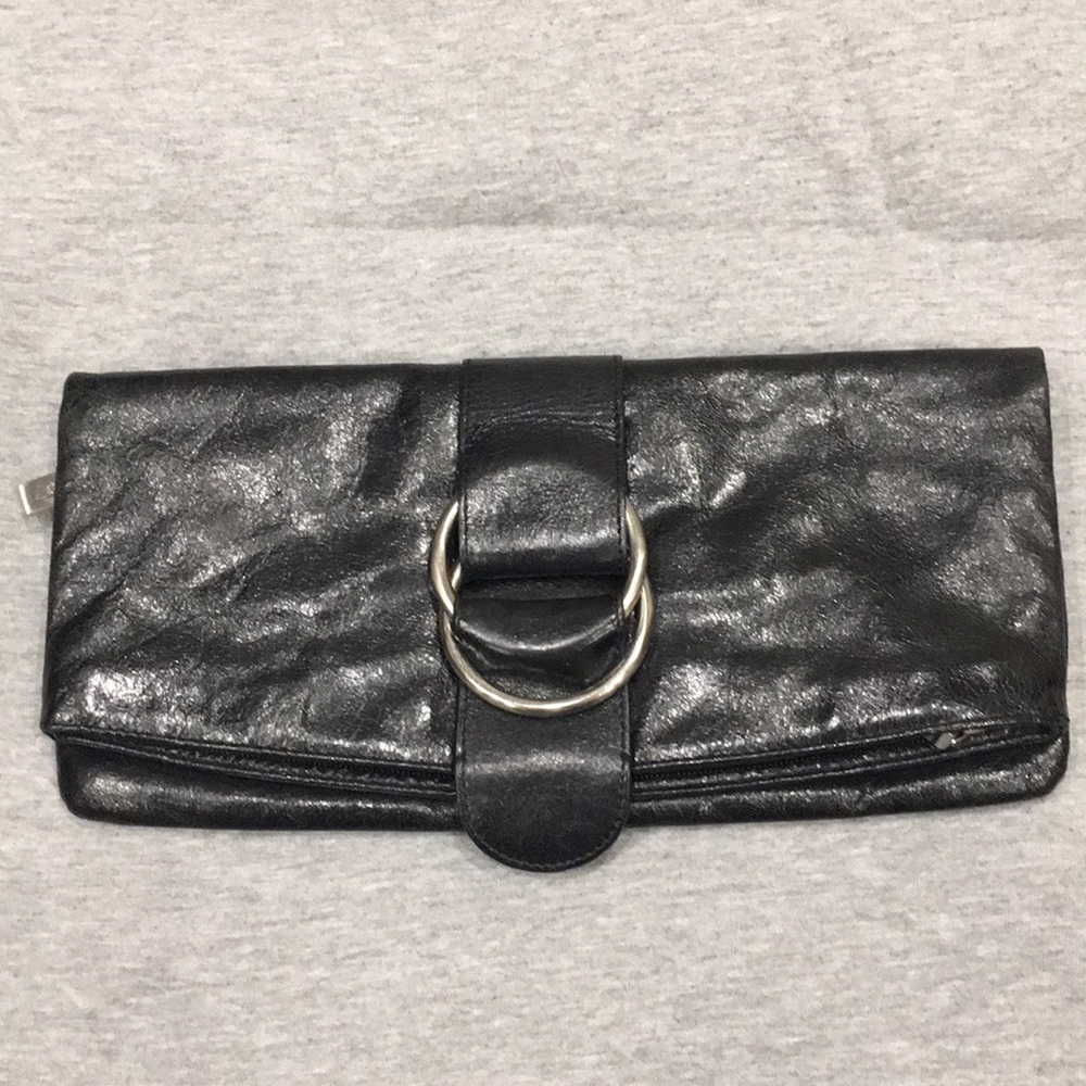 HOBO Black Clutch